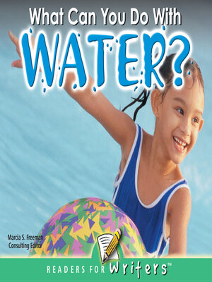 cover image of What Can You Do with Water?